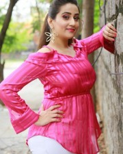 Anchor Manjusha At First Rank Raju Press Meet Stills