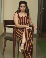 Anchor Manjusha At Gaddalakonda Ganesh Success Meet Pictures