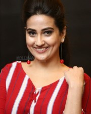 Anchor Manjusha At Majili Success Celebrations Photos
