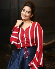 Anchor Manjusha At Majili Success Celebrations Photos