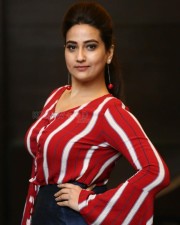 Anchor Manjusha At Majili Success Celebrations Photos