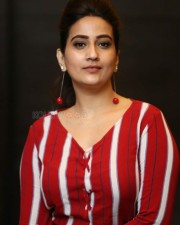 Anchor Manjusha At Majili Success Celebrations Photos