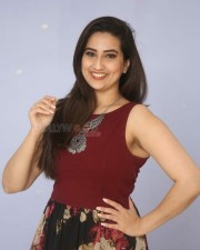 Anchor Manjusha At Malli Malli Chusa Trailer Launch Photos