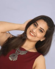 Anchor Manjusha At Malli Malli Chusa Trailer Launch Photos