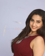 Anchor Manjusha At Malli Malli Chusa Trailer Launch Photos