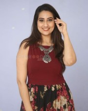 Anchor Manjusha At Malli Malli Chusa Trailer Launch Photos