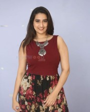 Anchor Manjusha At Malli Malli Chusa Trailer Launch Photos