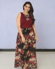 Anchor Manjusha At Malli Malli Chusa Trailer Launch Photos