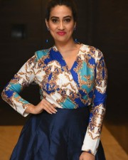 Anchor Manjusha At Meeku Maathrame Cheptha Pre release Event Photos