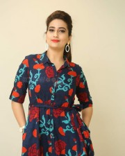 Anchor Manjusha At Next Enti Trailer Launch Photos