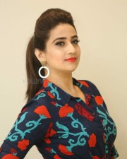 Anchor Manjusha At Next Enti Trailer Launch Photos