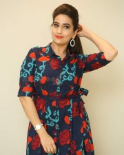 Anchor Manjusha At Next Enti Trailer Launch Photos