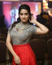 Anchor Manjusha At Oorantha Anukuntunnaru Pre release Event Photos
