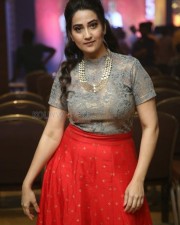 Anchor Manjusha At Oorantha Anukuntunnaru Pre release Event Photos