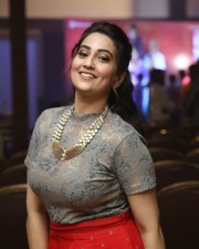 Anchor Manjusha At Oorantha Anukuntunnaru Pre release Event Photos