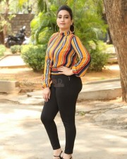 Anchor Manjusha At Oorantha Anukuntunnaru Teaser Launch Stills