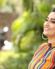 Anchor Manjusha At Oorantha Anukuntunnaru Teaser Launch Stills