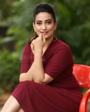 Anchor Manjusha At Raju Gari Gadhi Success Meet Photos