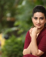 Anchor Manjusha At Raju Gari Gadhi Success Meet Photos