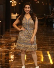 Anchor Manjusha At Ranarangam Pre release Event Photos