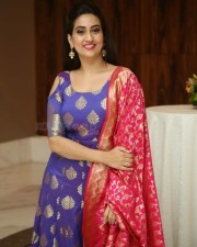 Anchor Manjusha At Sye Raa Movie Press Meet Photos