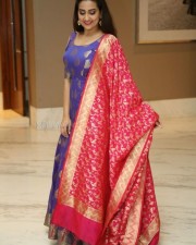 Anchor Manjusha At Sye Raa Movie Press Meet Photos