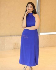 Anchor Manjusha Blue Dress Photos