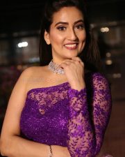 Anchor Manjusha at Pushpaka Vimanam Trailer Launch Pictures 01