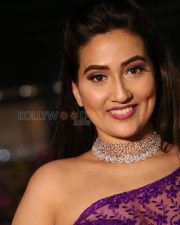 Anchor Manjusha at Pushpaka Vimanam Trailer Launch Pictures 05