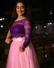 Anchor Manjusha at Pushpaka Vimanam Trailer Launch Pictures 08