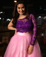 Anchor Manjusha at Pushpaka Vimanam Trailer Launch Pictures 10