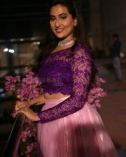 Anchor Manjusha at Pushpaka Vimanam Trailer Launch Pictures 11