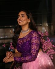 Anchor Manjusha at Pushpaka Vimanam Trailer Launch Pictures 12