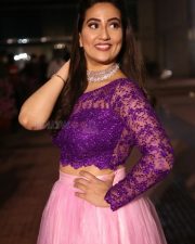 Anchor Manjusha at Pushpaka Vimanam Trailer Launch Pictures 23
