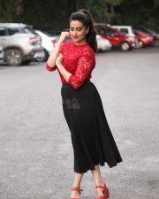 Anchor Manjusha at Seetimaarr Movie Success Meet Photos 07