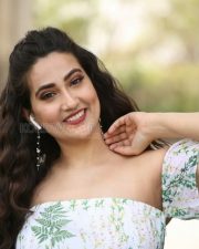 Anchor Manjusha at Wild Dog Movie Success Meet in Hyderabad Photos