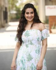 Anchor Manjusha at Wild Dog Movie Success Meet in Hyderabad Photos