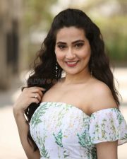 Anchor Manjusha at Wild Dog Movie Success Meet in Hyderabad Photos