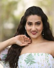 Anchor Manjusha at Wild Dog Movie Success Meet in Hyderabad Photos