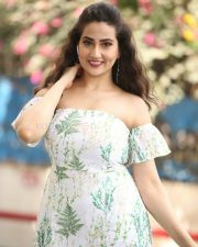 Anchor Manjusha at Wild Dog Movie Success Meet in Hyderabad Photos