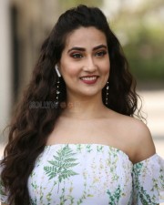 Anchor Manjusha at Wild Dog Movie Success Meet in Hyderabad Photos