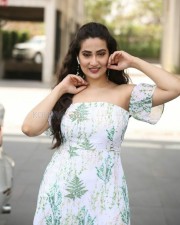 Anchor Manjusha at Wild Dog Movie Success Meet in Hyderabad Photos