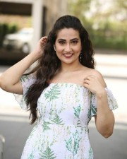 Anchor Manjusha at Wild Dog Movie Success Meet in Hyderabad Photos