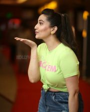 Anchor Manjusha wearing Yellow T Shirt Photos 09 Anchor Manjusha wearing Yellow T Shirt Photos 09