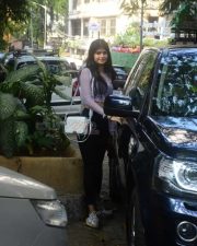 Anjini Dhawan spotted in Bandra Stills