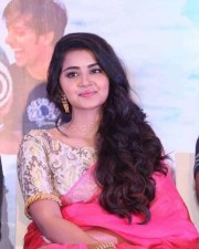 Anupama Parameshwaran Pink Saree Photos