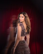 Arjun Son of Vyjayanthi Actress Saiee Manjrekar in a Traditional Lehenga Photos 07 Arjun Son of Vyjayanthi Actress Saiee Manjrekar in a Traditional Lehenga Photos 07