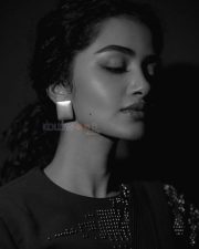 Attractive Anupama Parameswaran in a Black Charcoal Saree Style Full Sleeved Gown Stills 03 Attractive Anupama Parameswaran in a Black Charcoal Saree Style Full Sleeved Gown Stills 03