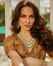 Beautiful Elli Avrram Cultured Wedding Magazine Photoshoot Pictures 14