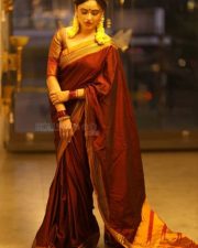 Beauty Queen Sony Charishta Latest Saree Stills